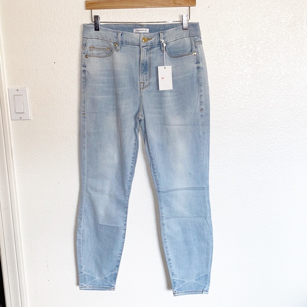 Good American Good Legs High Waist Crop Jeans